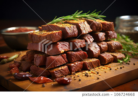 Savory South African Biltong Delight Savory South African Biltong Delight 106724668