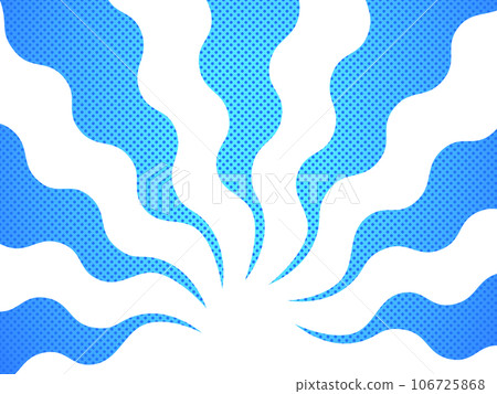 彎曲的集中線條背景框架 106725868