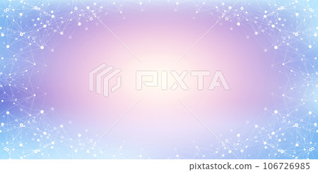 Molecular abstract structure background. Scientific illustration with molecule DNA. Medical, science and technology concept for banner template or header. Molecular abstract structure background. Scientific illustration with molecule DNA. Medical, science and technology concept for banner template or header. 106726985