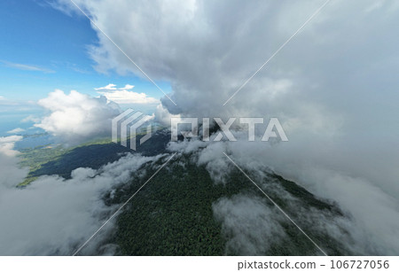 Clouds around Mombacho volcano in Nicaragua Clouds around Mombacho volcano in Nicaragua 106727056