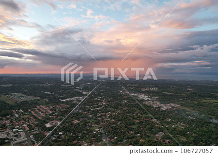 Main road in Managua city 106727057