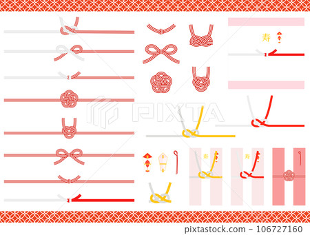 時尚 Mizuhiki 插圖集 106727160