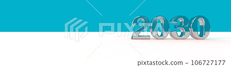 2030 title background (light blue: right) copy space 2030 title background (light blue: right) copy space 106727177