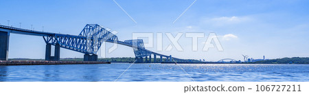 東京門大橋是橫跨東京港入口的海橋[東京風景] 106727211