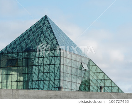 Pyramid of Moerenuma Park's glass Pyramid of Moerenuma Park's glass 106727463