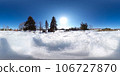 360度雪景（360°VR素材） 106727870