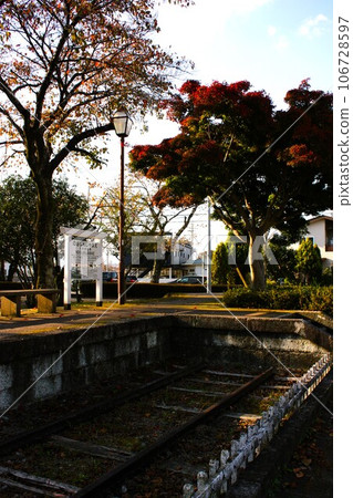 東野鐵道乃木神社前車站遺址 東野鐵道乃木神社前車站遺址 106728597