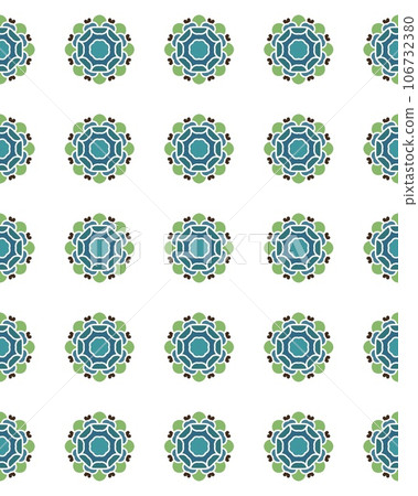 Illustration of an abstract seamless pattern 106732380