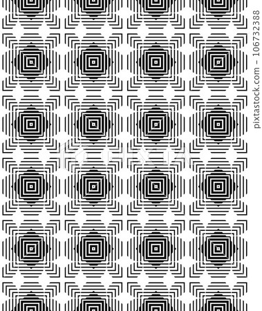 An Illustration of a seamless tile pattern used as wallpaper or background 106732388