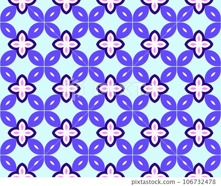 A Seamless Abstract Pattern purple Blue Geometric Traditional Background A Seamless Abstract Pattern purple Blue Geometric Traditional Background 106732478