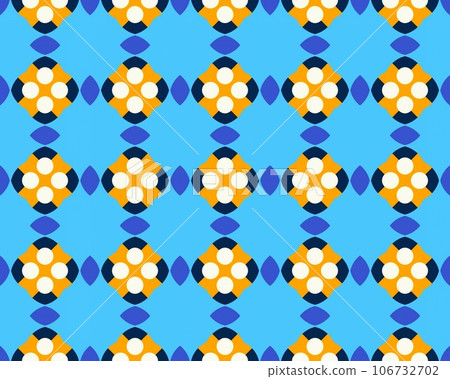 Abstract melting seamless colorful kaleidoscopic pattern for design and background Abstract melting seamless colorful kaleidoscopic pattern for design and background 106732702