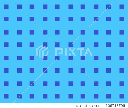 Seamless repeatable blue square colored abstract pattern background Perfect for fashion, textile design, cute themed fabric, on wallpaper 106732706