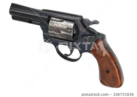 Revolver isolated on white Revolver isolated on white 106733836