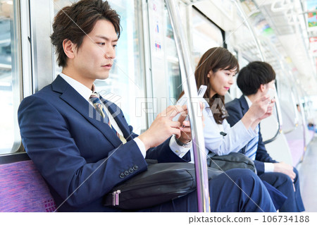Men and women shooting cooperation "Keioh Electric Railway Co., Ltd." Men and women shooting cooperation "Keioh Electric Railway Co., Ltd." 106734188