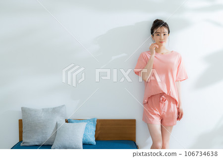 Woman in room wear 106734638