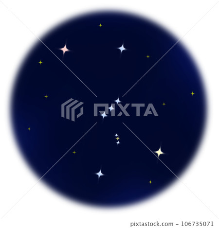 圓形星座獵戶座的插圖 圓形星座獵戶座的插圖 106735071