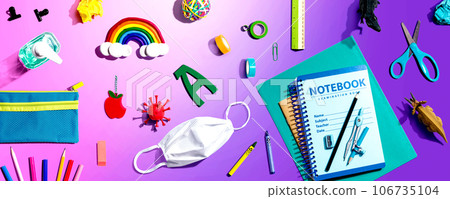 Back to school after Covid-19 theme 106735104