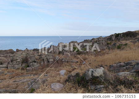 福井縣越前海岸、大島板狀節理 福井縣越前海岸、大島板狀節理 106735153