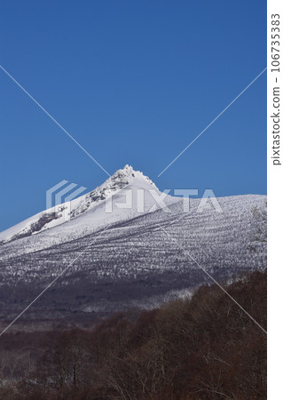 Komagatake with snow remaining 106735383