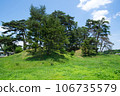 Shimosamuraizuka tumulus under the blue sky 106735579
