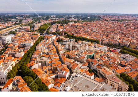View of Perpignan city center, France 106735876