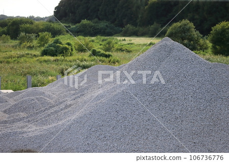 Crushed stone mountain image 106736776