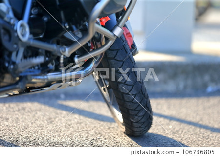 Motorcycle tire image Motorcycle tire image 106736805