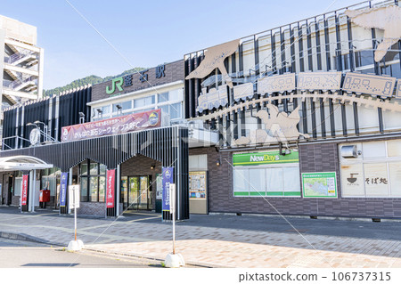 岩手縣釜石市，晴天的 JR 釜石站 106737315