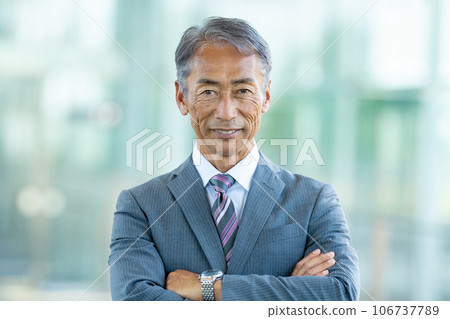 Businessman senior man 106737789