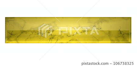 Marble pattern yellow banner 106738325
