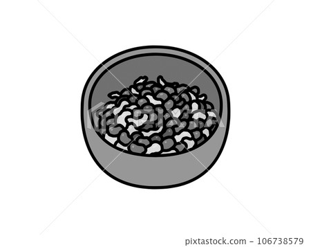 碎納豆,當地美食,茨城縣,單色 碎納豆,當地美食,茨城縣,單色 106738579