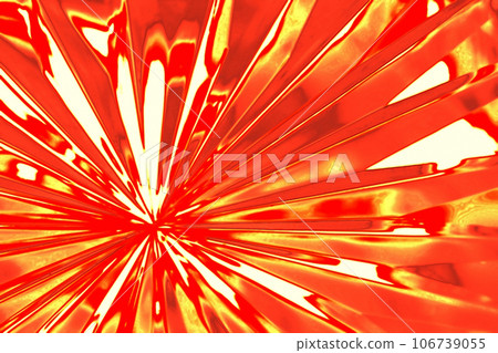 An abstract image with digital retouching in the style of the Japanese flag that spreads in a radial pattern, and a richly colored abstract image based on yellow and red. An abstract image with digital retouching in the style of the Japanese flag that spreads in a radial pattern, and a richly colored abstract image based on yellow and red. 106739055