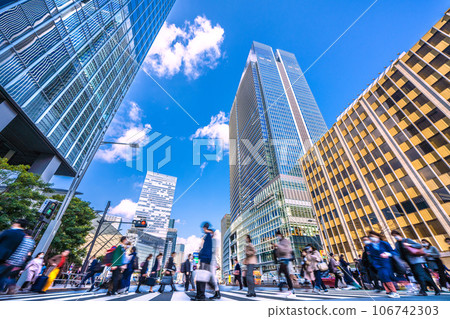 Tokyo cityscape in Japan Tokyo Midtown Yaesu opens today. Many people come and go... = March 10, 2023 Tokyo cityscape in Japan Tokyo Midtown Yaesu opens today. Many people come and go... = March 10, 2023 106742303