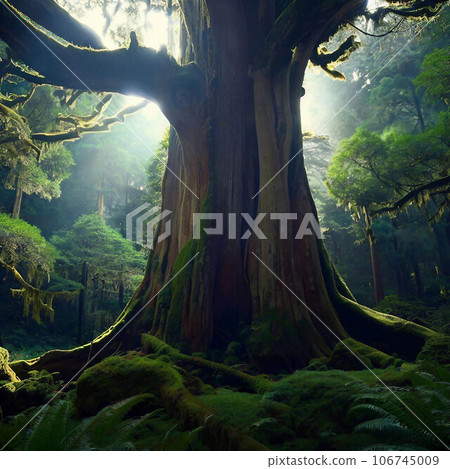 神秘的繩文雪松2 106745009