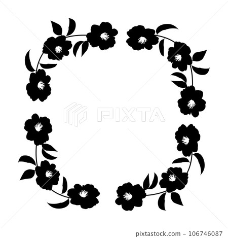 sasanqua wreath sasanqua wreath 106746087