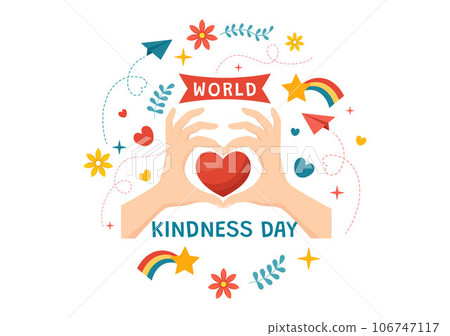Happy World Kindness Day Vector Illustration on November 13 with Earth and Love for Charitable Assistance in Flat Cartoon Background Templates Happy World Kindness Day Vector Illustration on November 13 with Earth and Love for Charitable Assistance in Flat Cartoon Background Templates 106747117