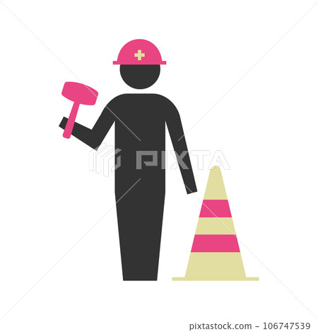 construction site icon 106747539