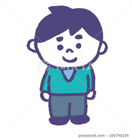 Cute miniature people illustration - Stock Illustration [106748285] - PIXTA