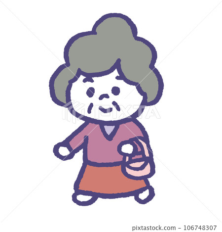 Cute miniature people illustration 106748307