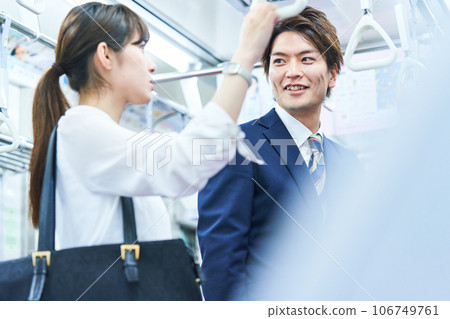 Men and women shooting cooperation "Keioh Electric Railway Co., Ltd." Men and women shooting cooperation "Keioh Electric Railway Co., Ltd." 106749761