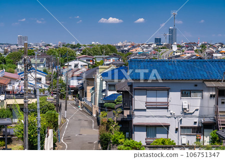 《Tokyo》A residential area that spreads all over the city / suburban area of Tokyo 《Tokyo》A residential area that spreads all over the city / suburban area of Tokyo 106751347