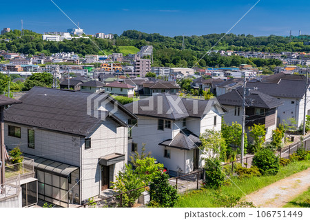 《Tokyo》A residential area that spreads all over the city / suburban area of Tokyo 《Tokyo》A residential area that spreads all over the city / suburban area of Tokyo 106751449