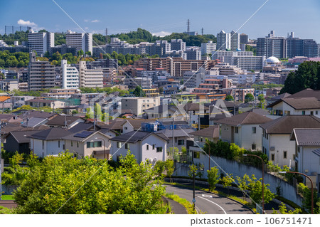 《東京》遍布東京市區/郊區的住宅區 《東京》遍布東京市區/郊區的住宅區 106751471