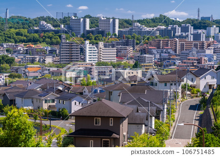 《Tokyo》A residential area that spreads all over the city / suburban area of Tokyo 《Tokyo》A residential area that spreads all over the city / suburban area of Tokyo 106751485