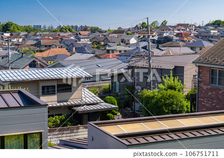 《Tokyo》A residential area that spreads all over the city / suburban area of Tokyo 《Tokyo》A residential area that spreads all over the city / suburban area of Tokyo 106751711