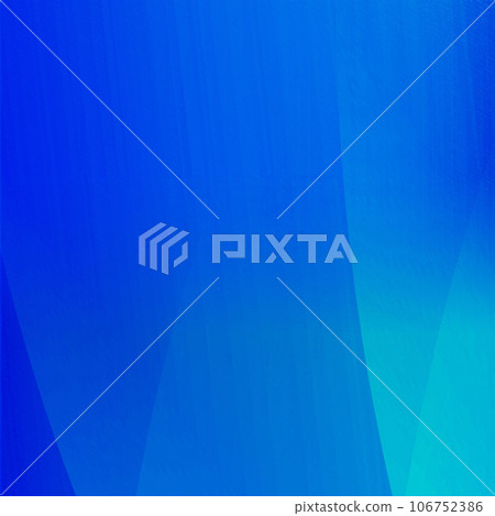 Blue gradient background. Square backdrop illustration with copy space, Best suitable for online Ads, poster, banner, sale, celebrations and various design works 106752386