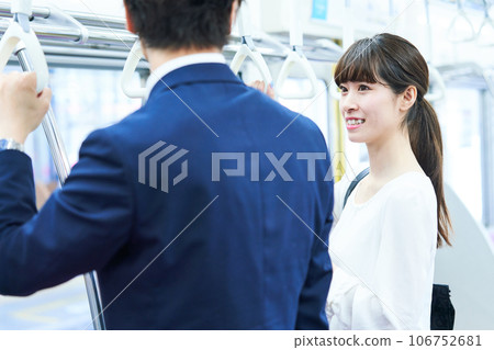 Men and women shooting cooperation "Keioh Electric Railway Co., Ltd." Men and women shooting cooperation "Keioh Electric Railway Co., Ltd." 106752681
