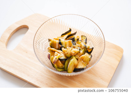 Eggplant with mustard Eggplant with mustard 106755040