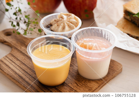 3種杯子甜點 3種杯子甜點 106755128