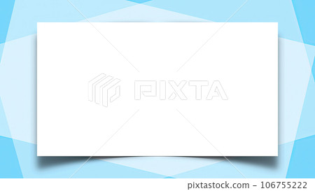 Simple frame Overlapping paper background material 106755222